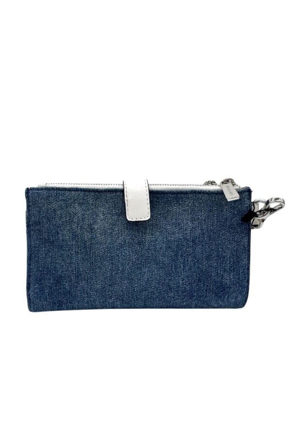 MICHAEL KORS - TRAVEL EMBLELLSHED DENIM WALET - Image 12
